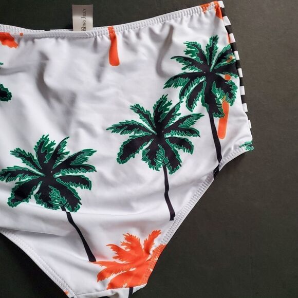 Blooming Jelly Palm Tree Bikini Bottom - Picture 6 of 7